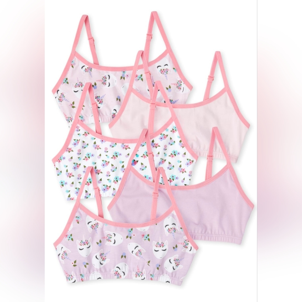 Set of 5 Unicorn Bralette - Picture 1 of 1